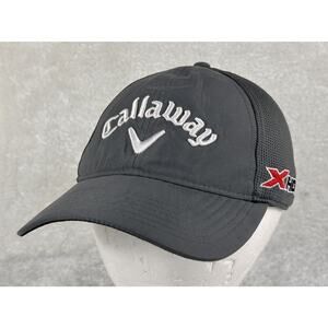 Callaway Hex Black Tour XHot Odyssey Golf Cap Adult Adjustable Gray Hat